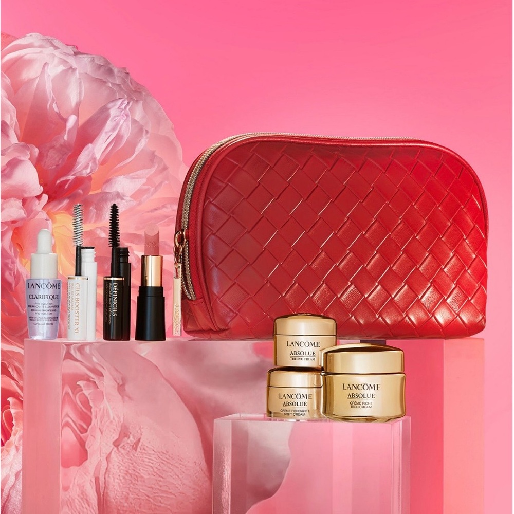 NIB Lancôme 8pc Absolue Skincare Set
